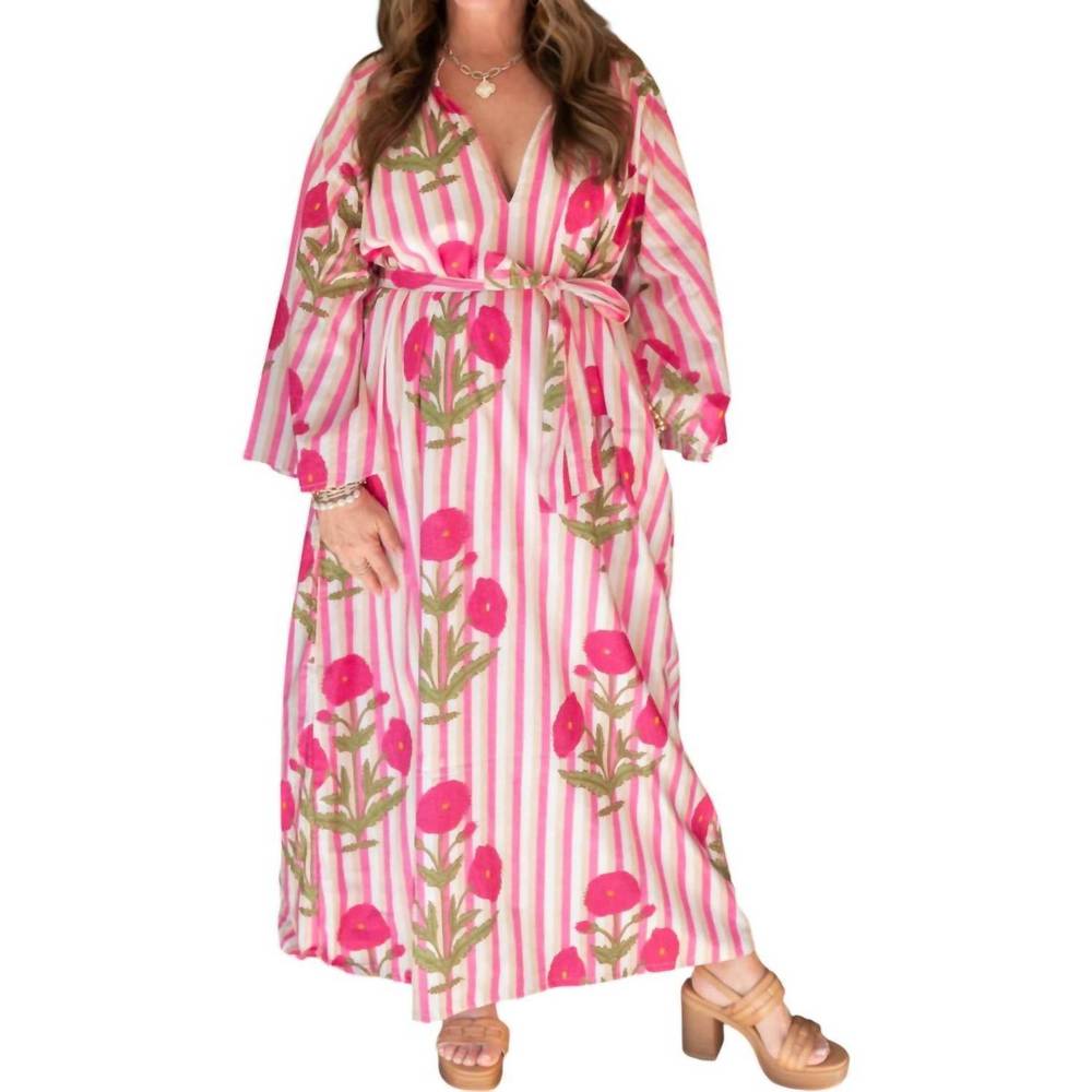 NEW HEART OF GRACE boheme bloom dress in pink